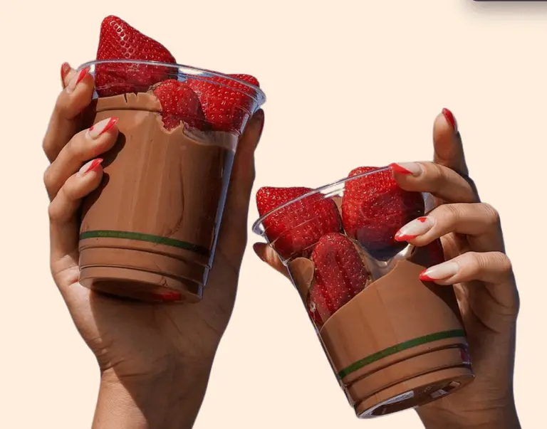 Strawberries and Chocolate Pop Up